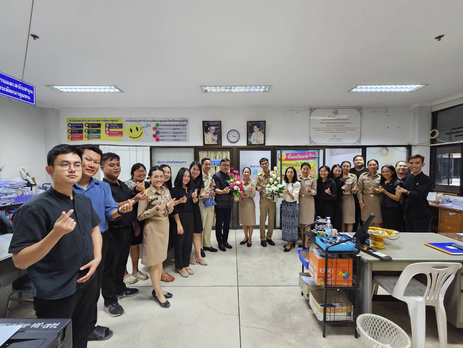 พช.หนองคาย ปฐมนิเทศและต้อนรับข้าราชการใหม่ที่ได้รับคำสั่งแต่งตั้งให้ดำรงตำแหน่งนักวิชาการพัฒนาชุมชนปฏิบัติการ