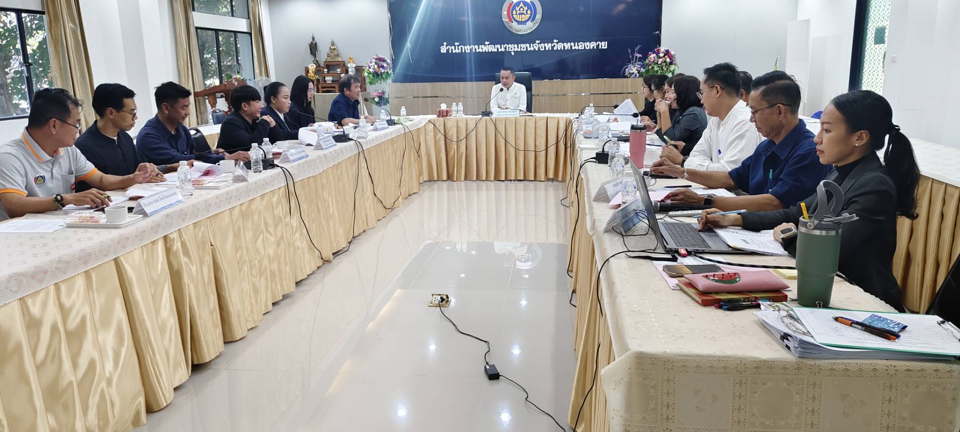 หนองคาย จัดประชุมคณะกรรมการเครือข่ายองค์ความรู้ (Knowledge - Based OTOP : KBO) เพื่อวางแผนพัฒนาศักยภาพ OTOP หนองคาย