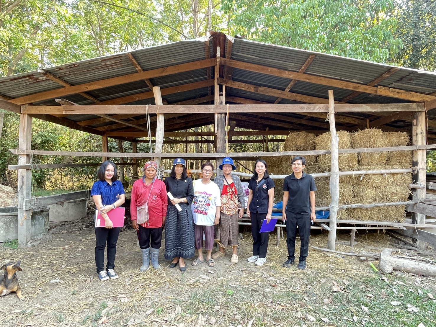 กองทุนพัฒนาบทบาทสตรี จังหวัดหนองคาย ลงพื้นที่ประเมินกลั่นกรองโครงการเงินทุนหมุนเวียน พื้นที่อำเภอรัตนวาปี