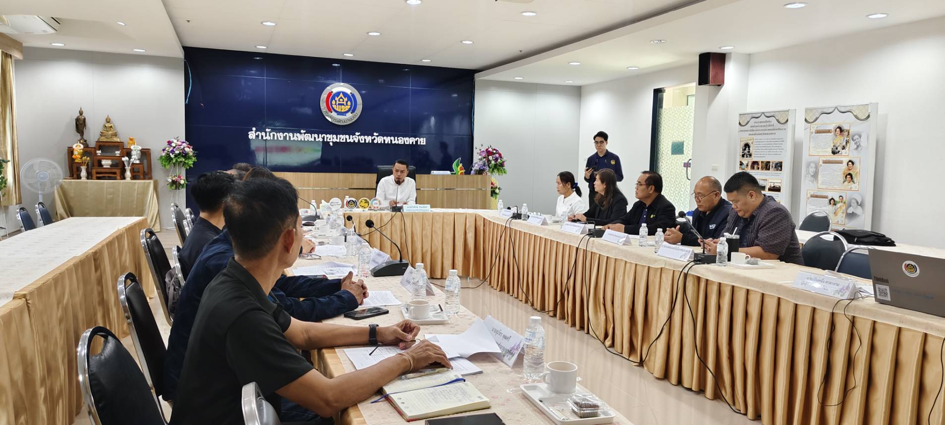 พช.หนองคาย จัดประชุมคณะอนุกรรมการการจัดแสดงและจำหน่ายสินค้าผลิตภัณฑ์ OTOP ในงานฉลองอนุสาวรีย์ปราบฮ่อ ใต้ร่มพระบารมี เมืองหนองคาย และงานกาชาด พ.ศ. 2569 ครั้งที่ 1/2569