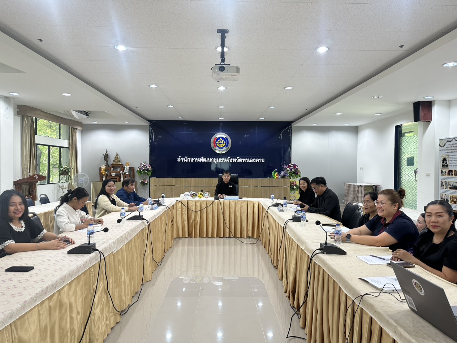 พช.หนองคาย จัดประชุมการประสานแผนการปฏิบัติราชการสำนักงานพัฒนาชุมชนจังหวัดหนองคาย ครั้งที่ 3/2569