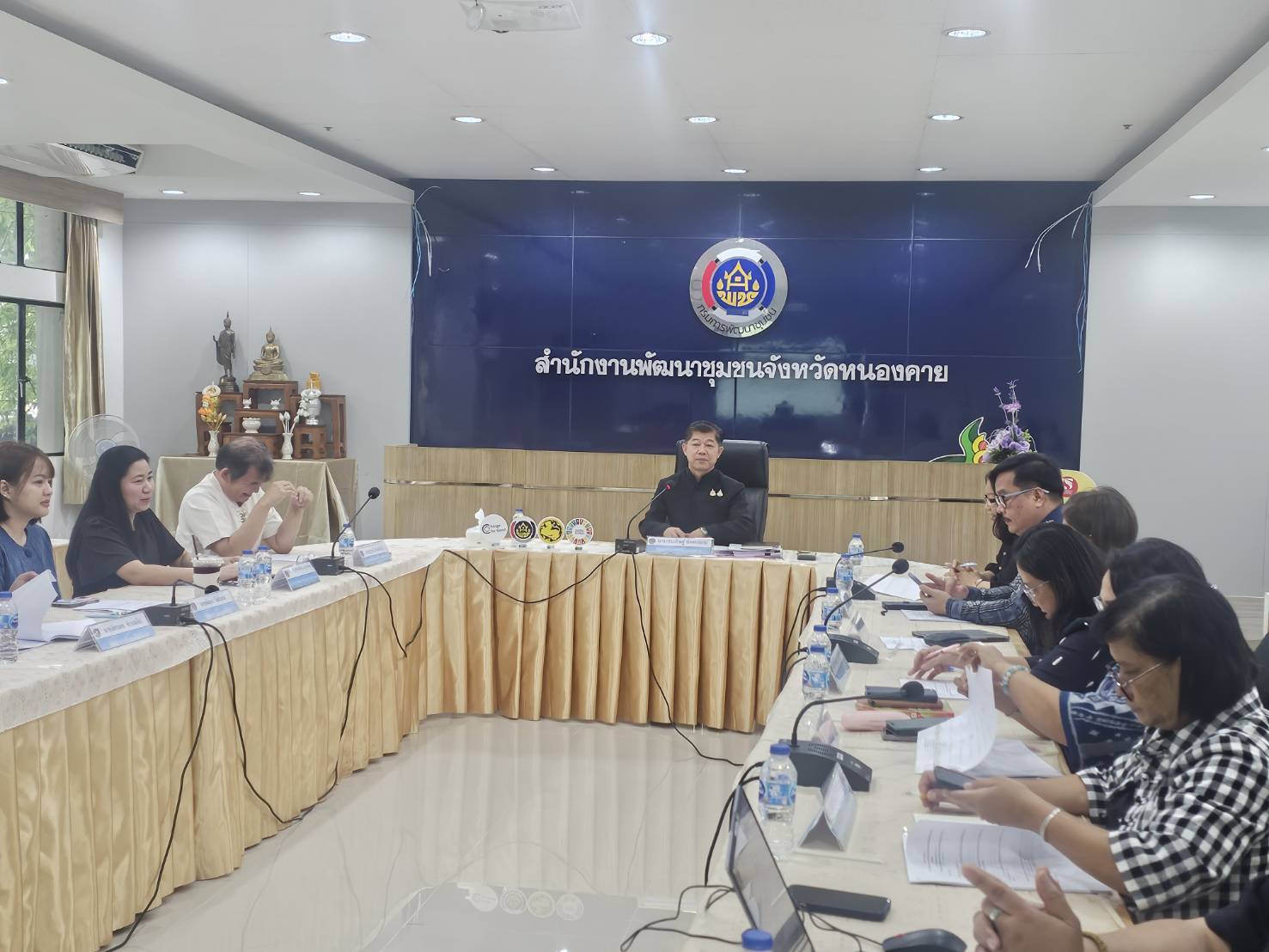 พช.หนองคาย ประชุมผู้อำนวยการกลุ่มงาน และพัฒนาการอำเภอ ครั้งที่ 3/2569