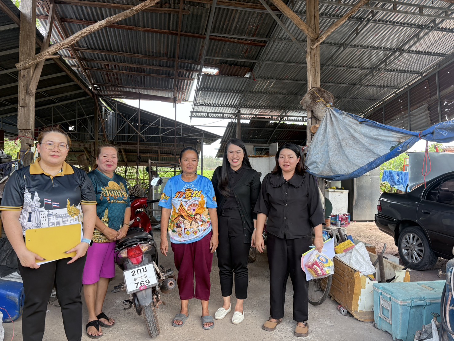 กองทุนพัฒนาบทบาทสตรี จังหวัดหนองคาย ลงพื้นที่ประเมินกลั่นกรองโครงการเงินทุนหมุนเวียน อำเภอสังคมและอำเภอท่าบ่อ