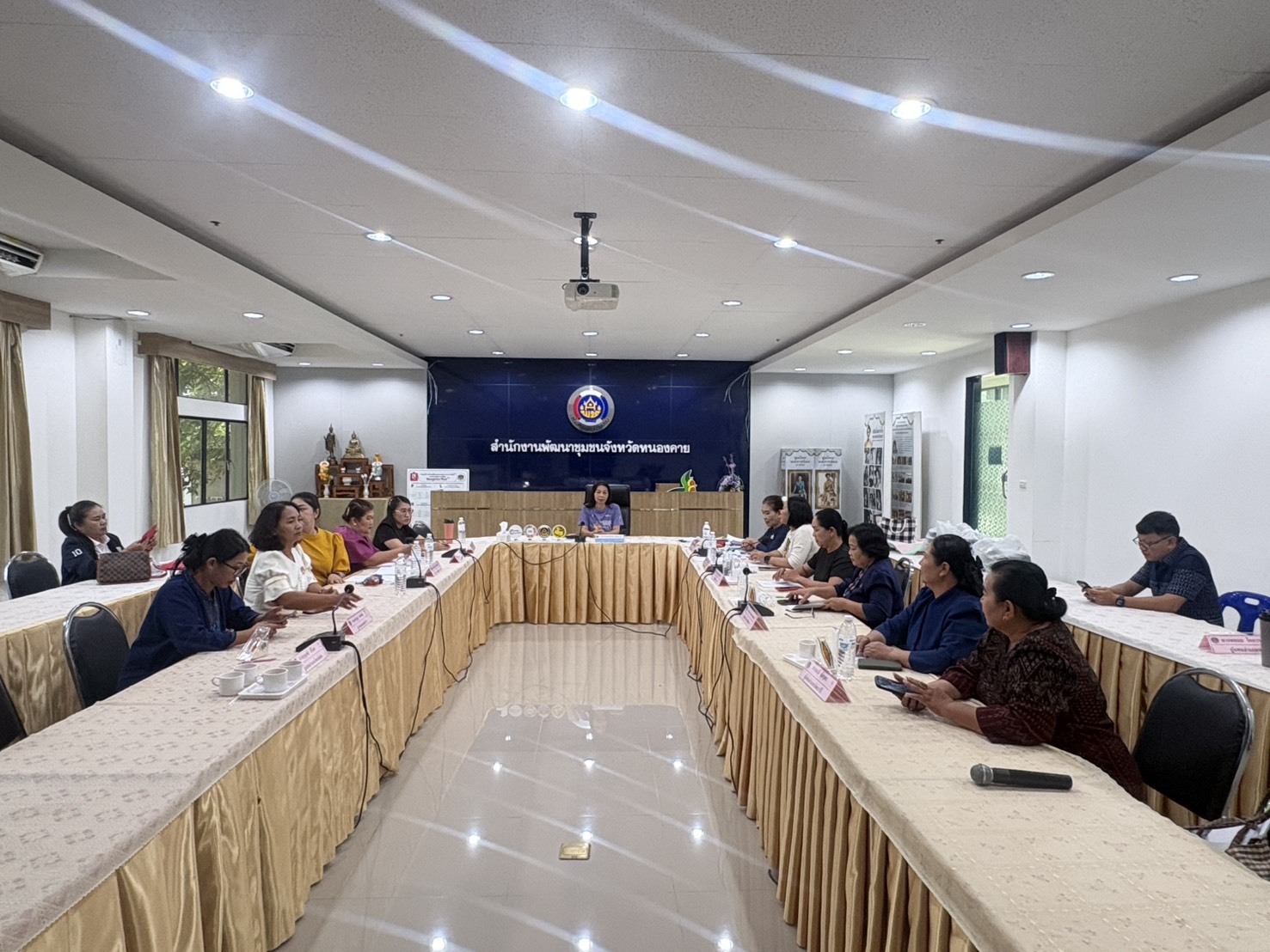 พช.หนองคาย ประชุมคณะทำงานขับเคลื่อนกองทุนพัฒนาบทบาทสตรีจังหวัดหนองคาย ครั้งที่ 4/2569 (ประจำปีงบประมาณ พ.ศ.2569)