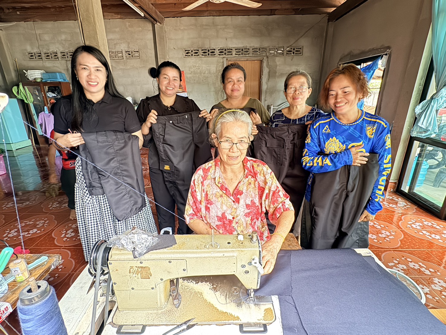 กองทุนพัฒนาบทบาทสตรี จังหวัดหนองคาย ลงพื้นที่ประเมินกลั่นกรองโครงการเงินทุนหมุนเวียน