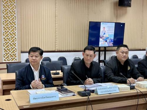 พช.หนองคาย ร่วมประชุมการตรวจราชการของผู้ตรวจราชการกระทรวงมหาดไทย (นายณัฐวัสส์ วิริยานภาภรณ์)