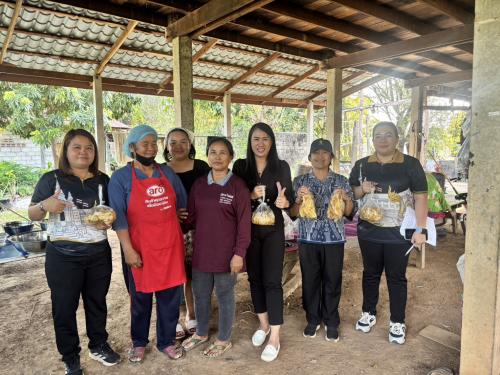 กองทุนพัฒนาบทบาทสตรี จังหวัดหนองคาย ลงพื้นที่ประเมินกลั่นกรองโครงการเงินทุนหมุนเวียน